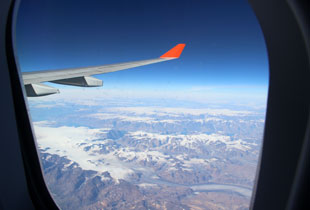 фото Гренландия из самолета