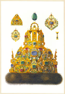 шапка царя Михаила Федоровича